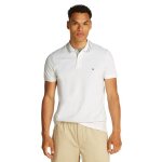 Tommy hilfiger - polo - blanc - m - blanc - polos homme