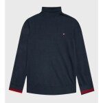 Tommy hilfiger - pull col roul� - marine - 10 ans - marine - gar�ons