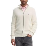 Tommy hilfiger - pull zippé - écru - xl - blanc cassé - pulls gilets sweats & vestes homme Tommy hilfiger - pull zippé - écru - xl - blanc cassé - pulls gilets sweats & vestes homme