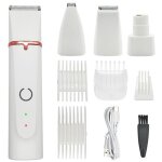 Tondeuse pour animaux - 4 en 1 tondeuse chat silencieuse - professionnelle - puissante - rechargeable ...