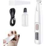 Tondeuse pour animaux - mini precision - chien - lumire led - faible bruit - acier inoxydable 18mm kit ...