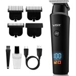Tondeuse à barbe sans fil pour homme rasoir électrique rechargeable avec batterie de 500 min coupe de ... Tondeuse à barbe sans fil pour homme rasoir électrique rechargeable avec batterie de 500 min coupe de ...