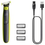 Tondeuse à cheveux - philips - oneblade 360 qp2724 / 23 - lame 360° - 3 têtes de coupe - rechargeable ... Tondeuse à cheveux - philips - oneblade 360 qp2724 / 23 - lame 360° - 3 têtes de coupe - rechargeable ...