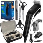 Tondeuse cheveux - philips - qc5115 15 - silencieuse avec �tui et kit coiffure complet