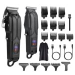 Tondeuse cheveux professionnelle - - 4 vitesses rglables - 13 peignes limites label