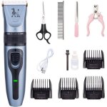 Tondeuse chien ipx7 professionnel sans fil détachable tondeuse pour chien lames en céramique ecran lcd ... Tondeuse chien ipx7 professionnel sans fil détachable tondeuse pour chien lames en céramique ecran lcd ...