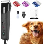 Tondeuse lectrique professionnelle  2 vitessesfaible bruitdesign frais et silencieux pour pelages pais ...