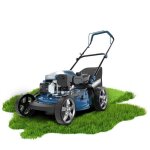 Tondeuse  gazon - cecotec - terrenator 320046 total z - moteur 144 cc - 4 en 1 - acier robuste