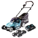 Tondeuse � gazon sans fil - makita - dlm 382 - 36v - 38cm - 40l - 4x batterie 60ah