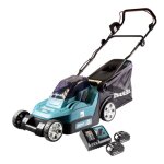 Tondeuse � gazon sans fil - makita - dlm 432 - 36v - 43 cm - 2x batteries 4. 0 ah