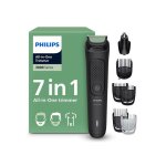 Tondeuse homme philips mg3935 / 15 all in one series 3000 noir et vert