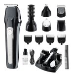 Tondeuse multi - usages 5 en 1 pour hommes tondeuse  barbe professionnelle rechargeable ensemble de ...