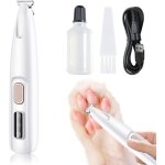 Tondeuse silencieuse pour chiens et chats rechargeable �tanche lumi�re led id�ale pour animaux toilettage ...