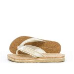 Tongs blanches femme tommy hilfiger cork beach
