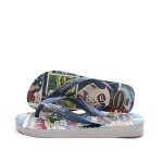 Tongs bleus gar�on havaianas hav top marvel