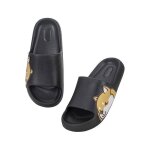 Tongs claquettes unisexe antid�rapantes confortables pour maison piscine plage noir taille 35 - 36