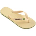 Tongs - havaianas - brasil logo - caoutchouc - antid�rapantes - mixte - buttercream