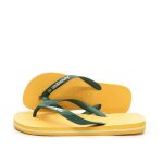 Tongs jaune homme havaianas brasil logo