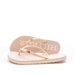 Tongs rose femme tommy hilfiger hilfiger strap beach