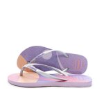 Tongs violettes femme havaianas hav slim palette glow