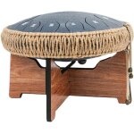 Tongue drum bracketdetachable handpan drum rackwooden tongue drum standhandpan drum display rackprofessional ...