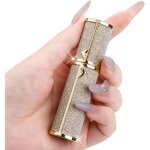 �tonlrgy vaporisateur de parfum de voyage rechargeable flacon distributeur de parfum de luxe avec paillettes ...