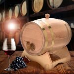 Tonneau vin chne 5l vintage vieillissement bire / whisky / rhum stockage spiritueux brandy / tequila ...