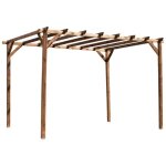 Tonnelle en bois 249 x 300 x 400 cm magdalie Tonnelle en bois 249 x 300 x 400 cm magdalie