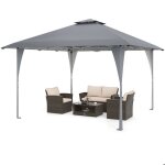 Tonnelle de jardin 4x4 - relax4life - tissu oxford résistant - cadre métallique revêtu - barnum pliant ... Tonnelle de jardin 4x4 - relax4life - tissu oxford résistant - cadre métallique revêtu - barnum pliant ...