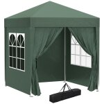 Tonnelle de jardin ext�rieure - tonnelle pliante pop - up - outsunny - hauteur r�glable - anti - uv - ...