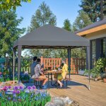 Tonnelle jardin pliable 3×3 m thanaddo gris barnum robuste sans parois idéale jardin / camping / événements ... Tonnelle jardin pliable 3×3 m thanaddo gris barnum robuste sans parois idéale jardin / camping / événements ...