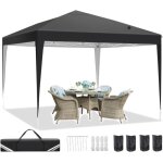 Tonnelle de jardin pliante 3x3m tente de réception étanche et protection uv chapiteau / pavillon 3 hauteur ... Tonnelle de jardin pliante 3x3m tente de réception étanche et protection uv chapiteau / pavillon 3 hauteur ...