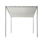 Tonnelle de jardin vimino métal 282 cm 294 cm gris Tonnelle de jardin vimino métal 282 cm 294 cm gris