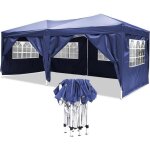 Tonnelle pliant imperméable de jardin tente de reception 3 x 6m tonnelle - barnum chapiteau pavillon ... Tonnelle pliant imperméable de jardin tente de reception 3 x 6m tonnelle - barnum chapiteau pavillon ...