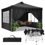 Tonnelle pliante 3x3 imperm�able barnum pliant 3x3 professionnel tonnelle de jardin exterieur avec 4 ...