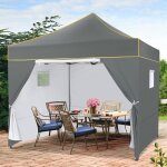Tonnelle pliante 3x3 barnum pliant 3x3 professionnel avec 4 parois latralesgirs