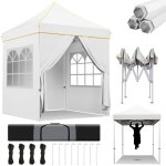 Tonnelle de rception pliante 2x2m robuste sans parois latrales chapiteau de fte extrieur commercial ...