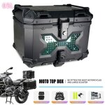 Top case moto 65l alliage daluminium coffre de moto bo�te de casque �tanche bo�te arri�re de moto �tuis ...