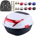 Top case scooter universel top case moto 28l Étanche casques coffres et bagages motos verrouillable top ... Top case scooter universel top case moto 28l Étanche casques coffres et bagages motos verrouillable top ...