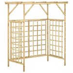 Top s�lectionarche grimpantevidaxl pergola de jardin pour poubelles doubles bois de pin impr�gn� euro8491 ...