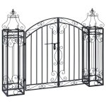 Top s�lectionarche grimpantevidaxl portillon ornemental de jardin fer forg� 122x205x100 cm euro2091