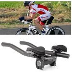 Topchances triathlon guidon de v�lo fixation barre a�rodynamique en trois parties pour vtt et v�los de ...