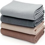 Torchons de cuisine 100% coton lot de 4 essuie main super absorbants et durables 35x35cm pour vaisselle ...