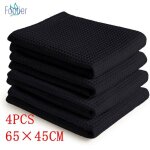 Torchons de cuisine 100% coton 4pcs serviettes de cuisine 65 x 45 cm torchon � vaisselle doux et absorbants ...