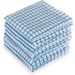 Torchons  vaisselle - non spcifi - lot de 8 - 100% coton - absorbants - lavables en machine