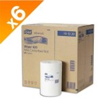 Tork - lot de 6 bobines � d�vidage central blanc