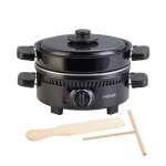 Torrfacteur  marrons crpire et grill lectrique multifonctions rotel