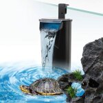 Tortue basse eau cascade filtre pompe fish tank filtre externe 5w 220v / 50hz 400l / h basse eau nettoyage ...