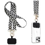 Tour de cou tlphone universelle cordon collier rglable lanires large de smartphone en bandoulire ...