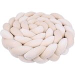 Tour de lit b�b� 2m - oreiller aide sommeil - beige